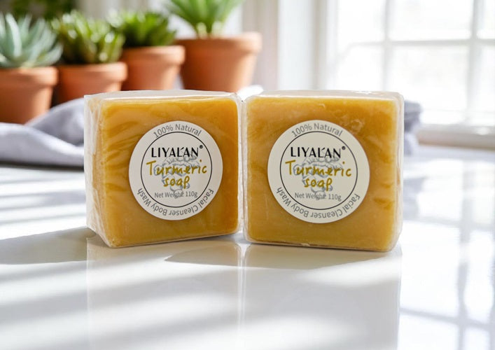 Turmeric Brightening Soap – 2 Pack