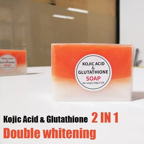 (Maximum Strength) For Dark Spots & Hyperpigmentation (Not for Sensitive Skin) whitening Skin KOJIC&GLUTATH Soap