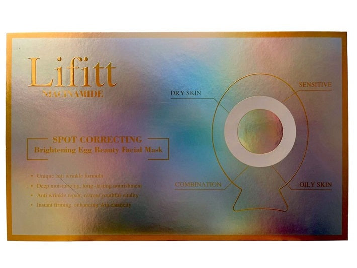 Lifitt Niacinamide Spot Correcting Brightening Egg Masks