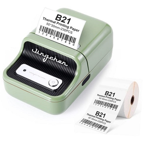 Niimbot - B21 - Portable Thermal Label Bluetooth Printer - Vintange Green