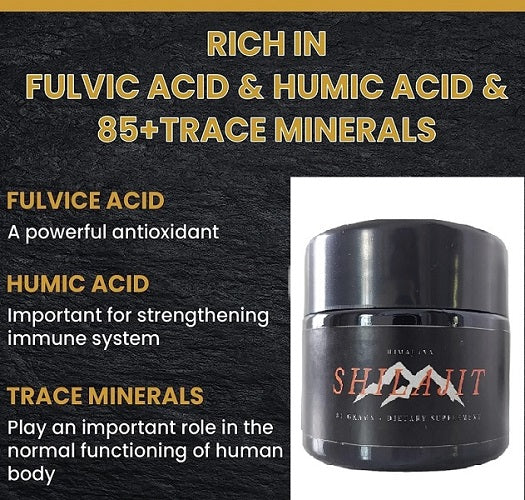 Pure Himalaya Shilajit - Dietary Supplement (30grams)