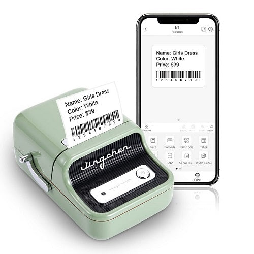 Niimbot - B21 - Portable Thermal Label Bluetooth Printer - Vintange Green