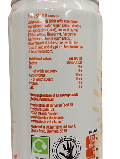 Palestine Cola (6 Pack)
