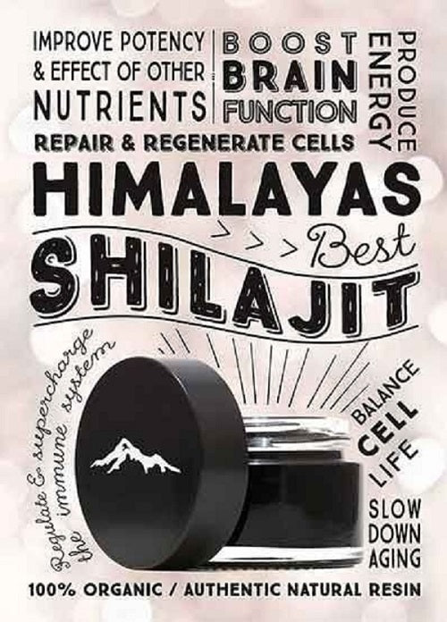 Pure Himalaya Shilajit - Dietary Supplement (30grams)