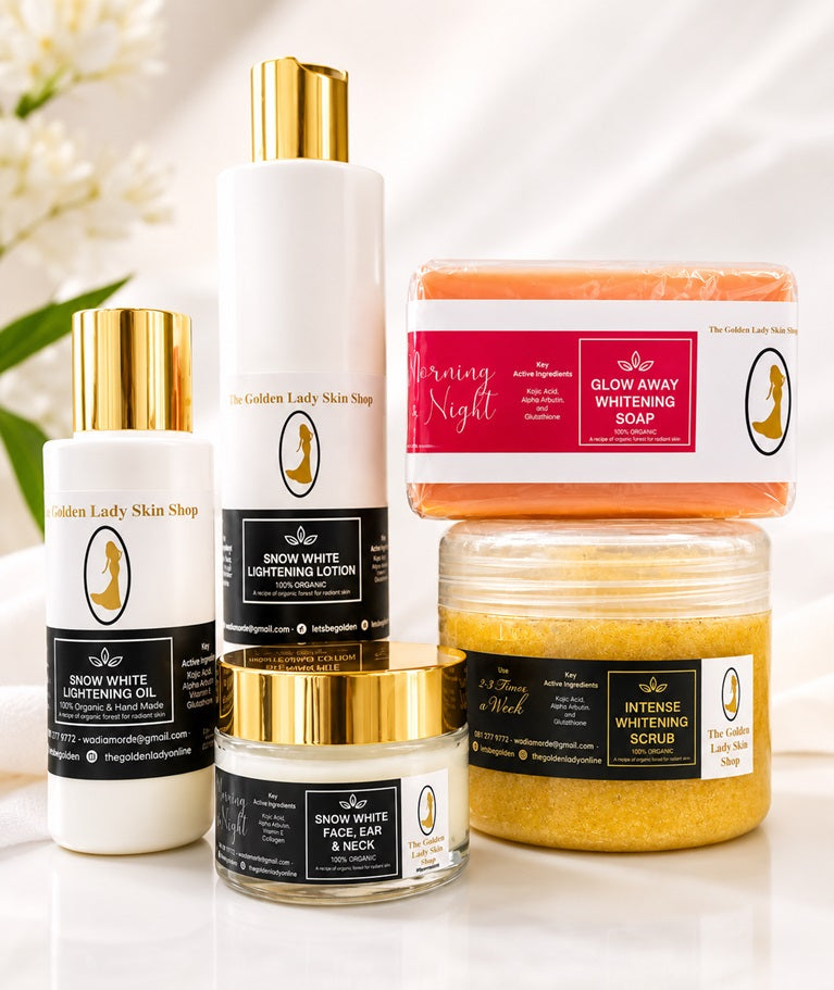 Snow White Scrub Kit - Intense Lightening