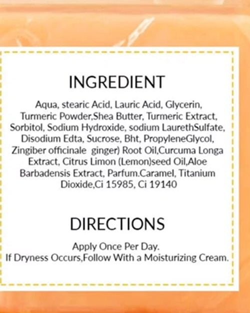 Turmeric Brightening Soap – 2 Pack