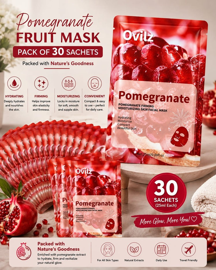 Skinlightening Fruit Masks - Packed with Nature's Goodness (Pack of 30)