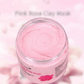 Pink Rose Clay Mask (Black Head Remover and Shrinks Pores)