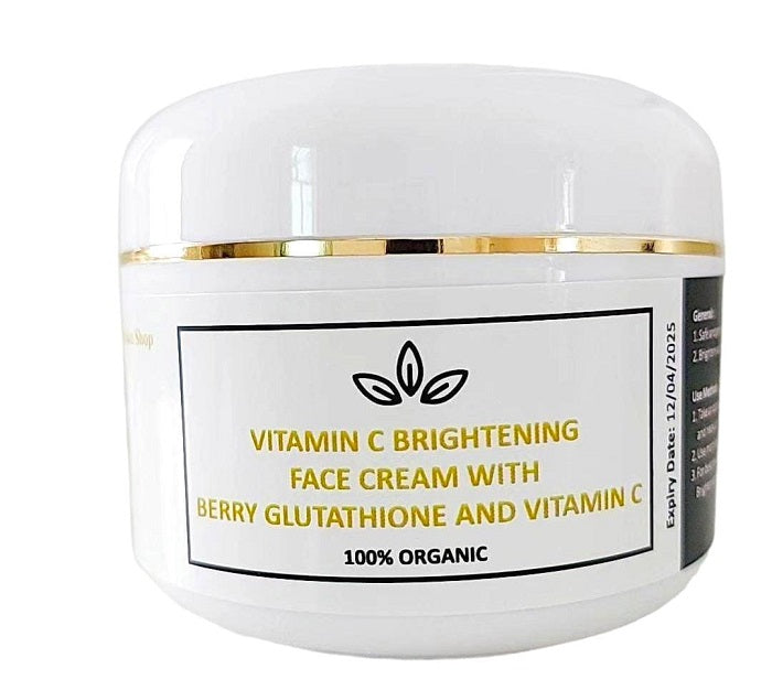 Vitamin C Brightening Face Cream with Berry Glutathione and Vitamin C