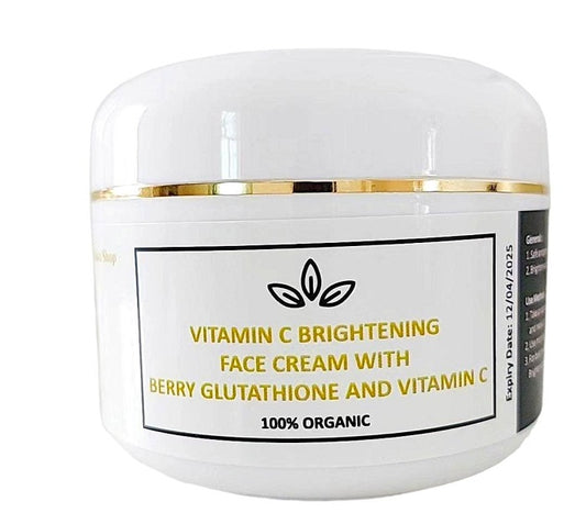 Vitamin C Brightening Face Cream with Berry Glutathione and Vitamin C