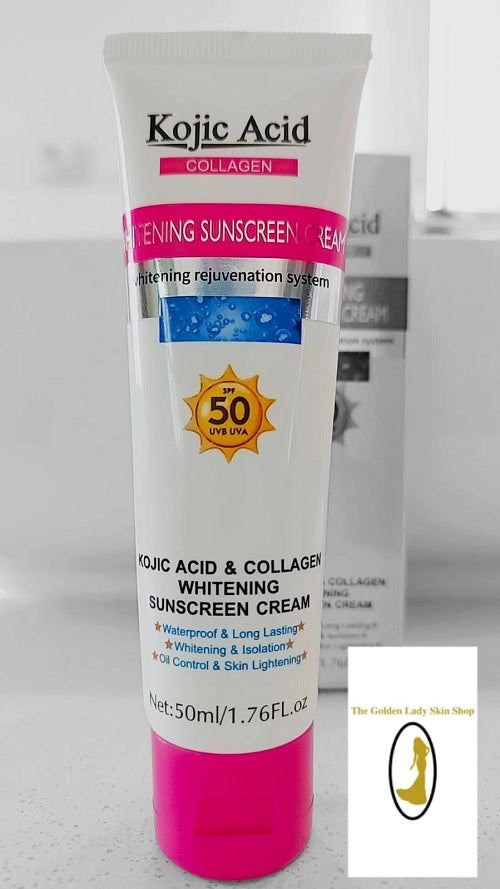 Whitening Sunscreen with Kojic Acid
