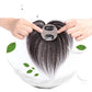 Silk Base Toupee Natural Black Womens Human Hair Topper
