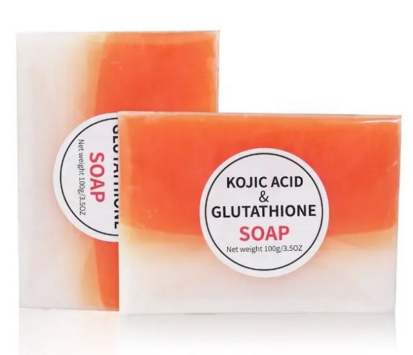 (Maximum Strength) For Dark Spots & Hyperpigmentation (Not for Sensitive Skin) whitening Skin KOJIC&GLUTATH Soap