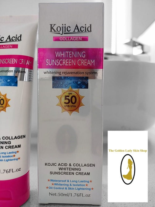 Whitening Sunscreen with Kojic Acid