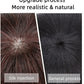 Silk Base Toupee Natural Black Womens Human Hair Topper