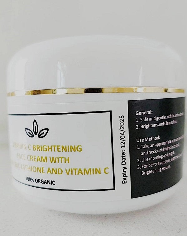 Vitamin C Brightening Face Cream with Berry Glutathione and Vitamin C