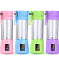 Mini Fruit Juicer Ice Smoothie 6 Blade Mini Home USB Rechargeable Portable Blender