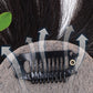 Silk Base Toupee Natural Black Womens Human Hair Topper