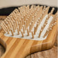 ECO friendly wooden brush wooden pin paddle brush bamboo brush