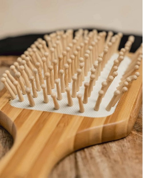 ECO friendly wooden brush wooden pin paddle brush bamboo brush