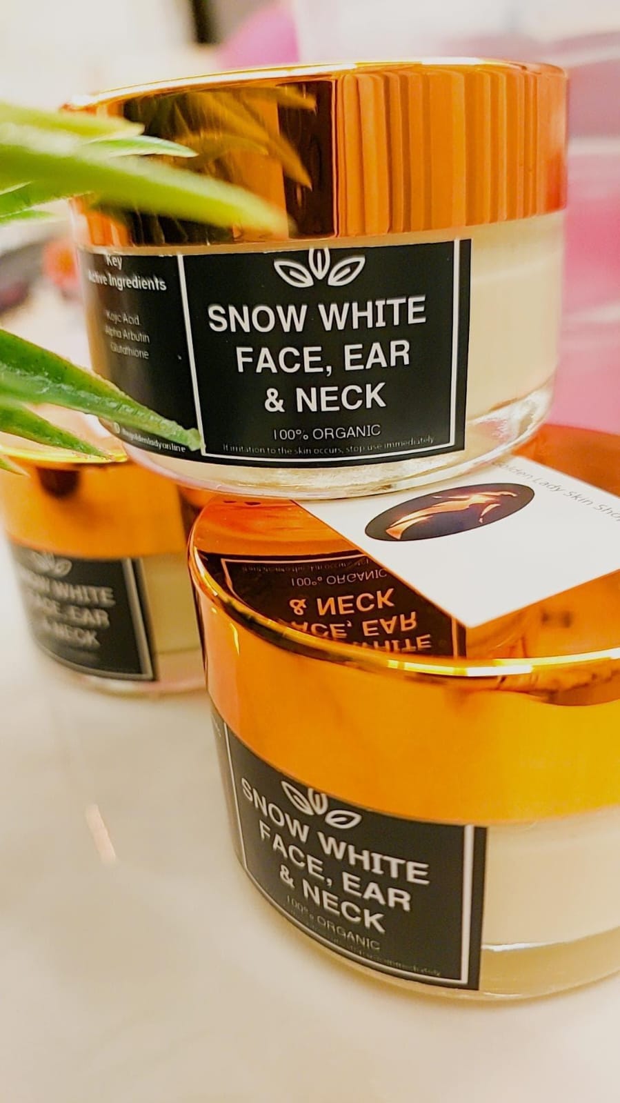 Snow White Face Ear and Neck Cream